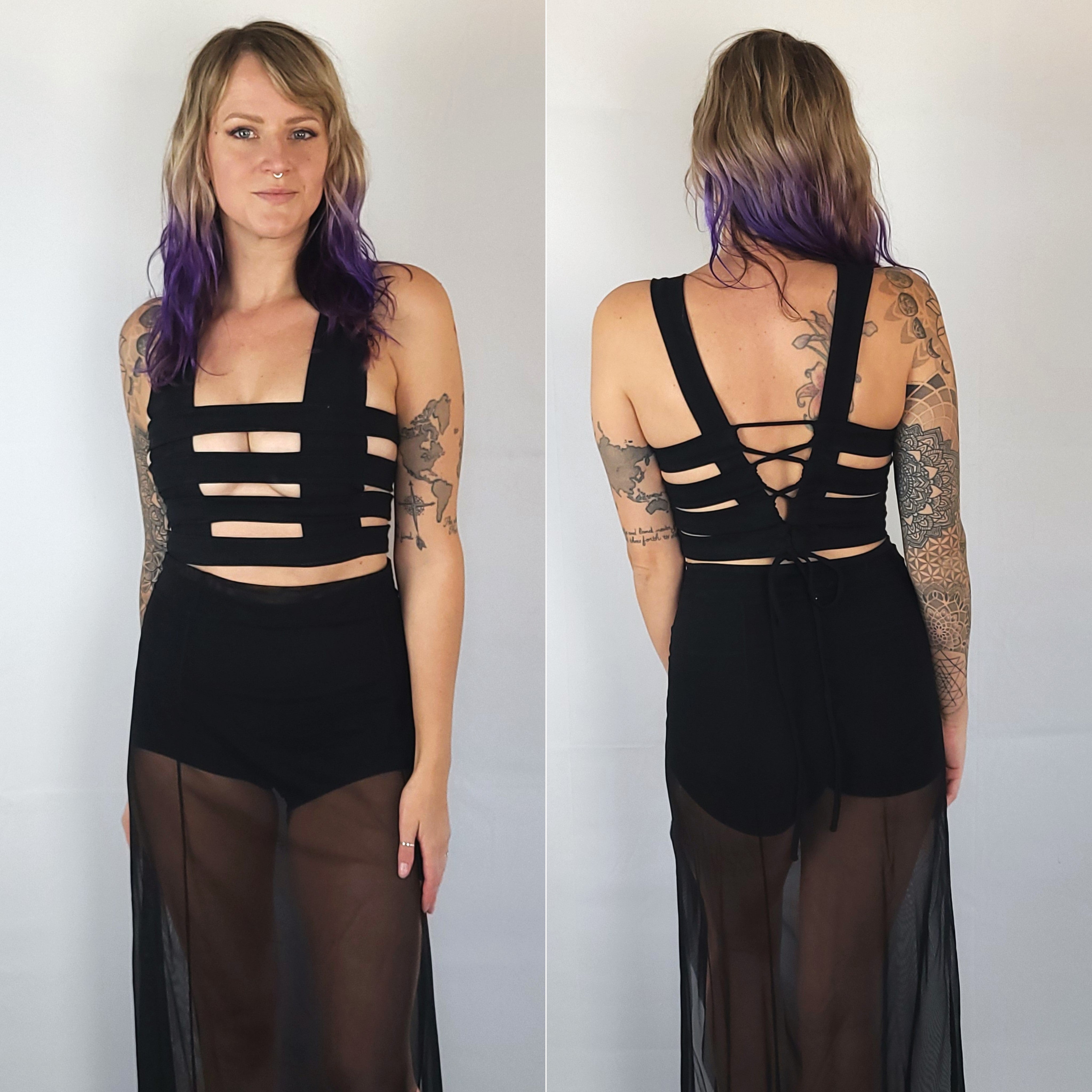 Caged bralette online