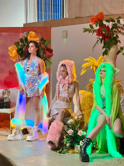 Pink Hood & Fluffies Set (Sample)