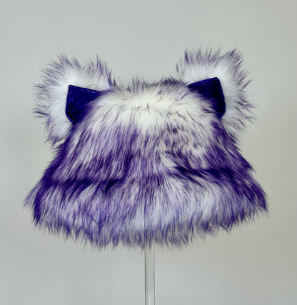 LED Faux Fur Bucket Hat
