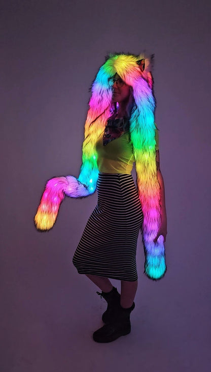 Custom LED Festival Hood